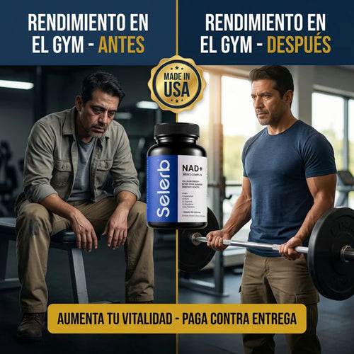 SELERB NAD+ BOOSTER RECUPERA TU ENERGÍA DIARIA